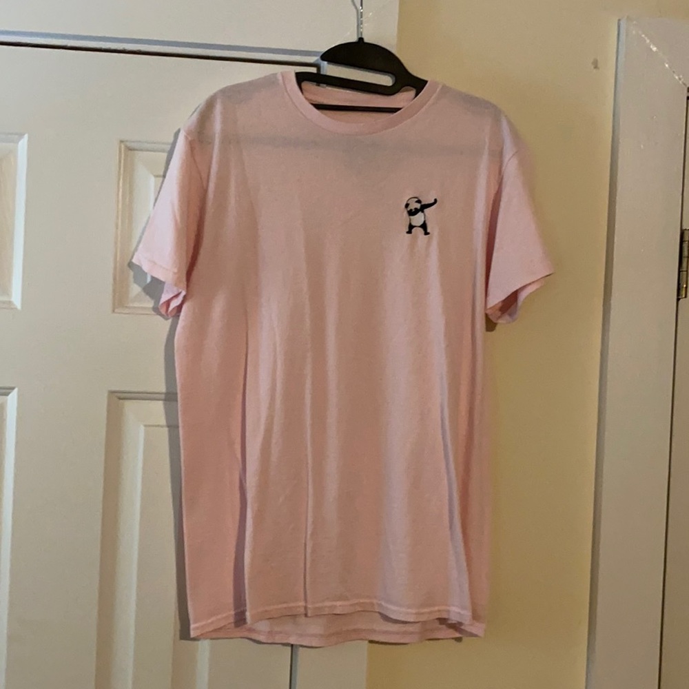 Pink, M, Embroidered tee by baileyapparel